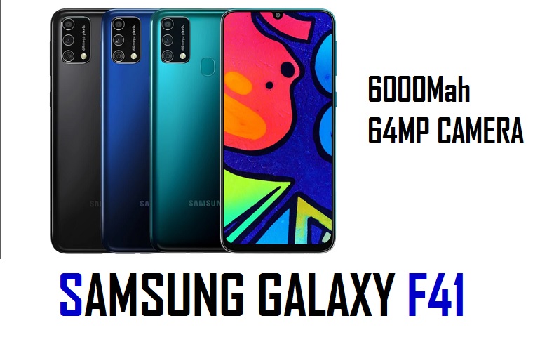 features of f41 samsung